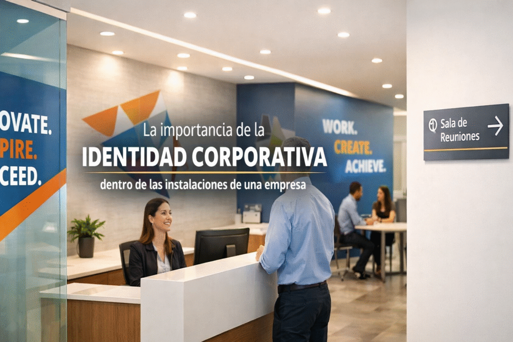 La importancia de la identidad corporativa dentro de las instalaciones de una empresa
