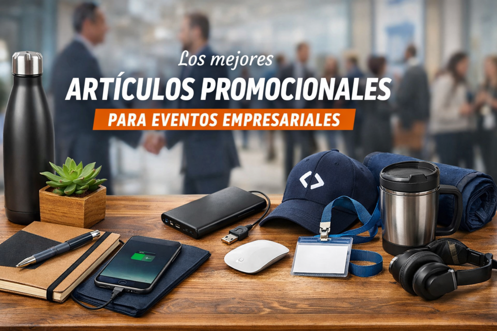 Los mejores artículos promocionales para eventos empresariales