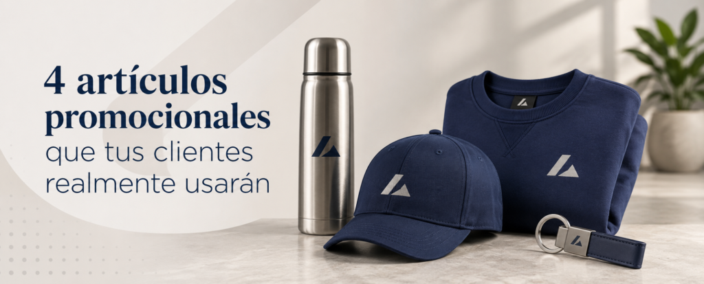 4 artículos promocionales que tus clientes realmente usarán